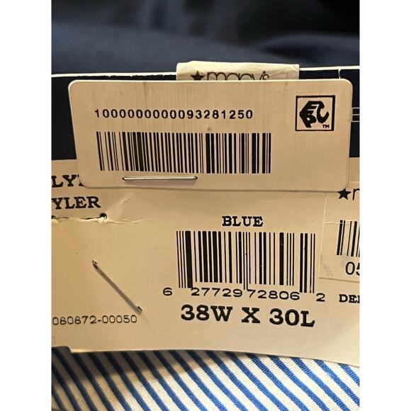 Tommy Hilfiger Tyler Men's Dress Pants – Size 38x30 – Modern Fit Navy - Picture 4 of 8